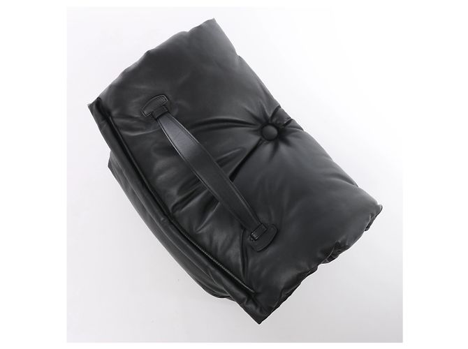 Céline Borsa a mano Celine Pillow in pelle nera - vista 9