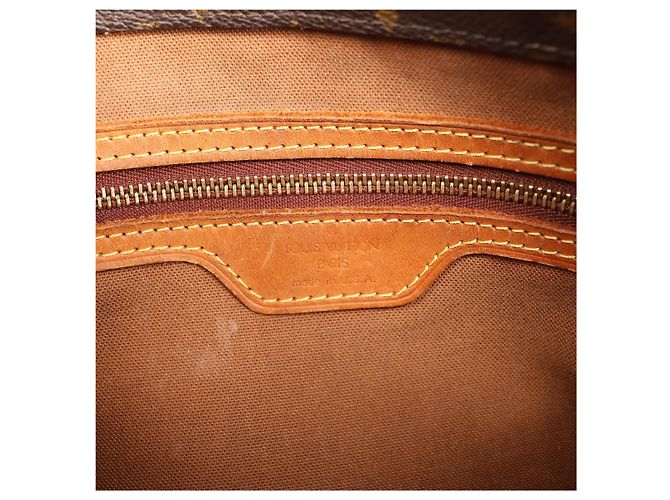 Borsa a tracolla Louis Vuitton Cabas Piano Monogram in marrone M51148 - vista 14