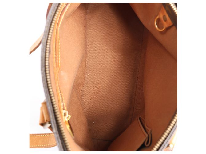Borsa a tracolla Louis Vuitton Cabas Piano Monogram in marrone M51148 - vista 15