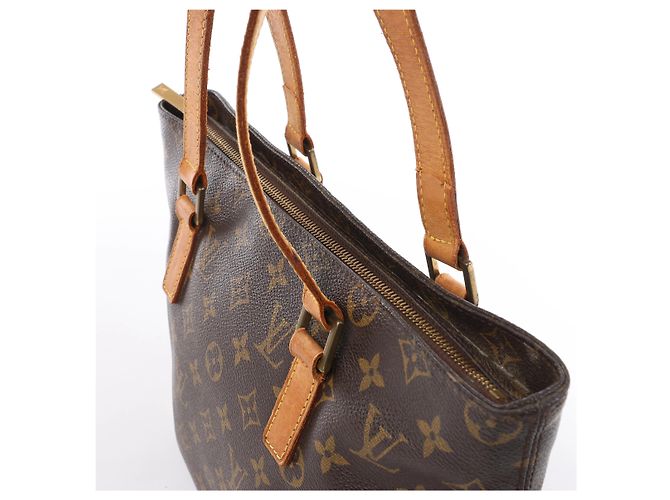 Borsa a tracolla Louis Vuitton Cabas Piano Monogram in marrone M51148 - vista 5