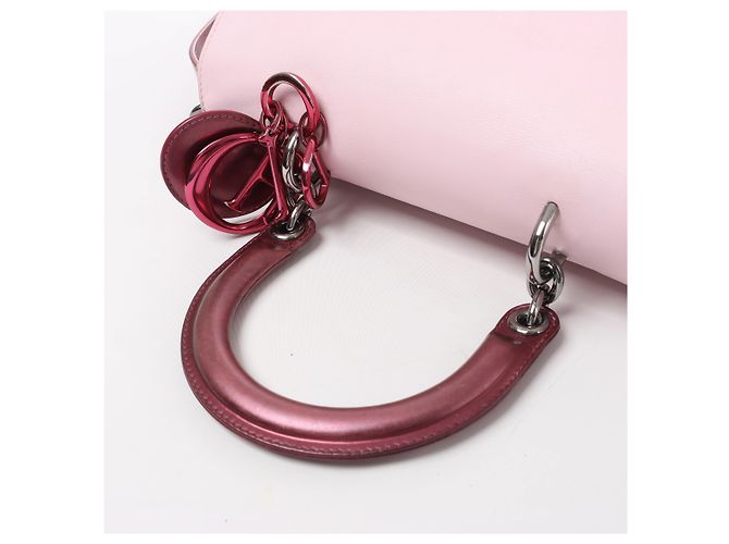 Borsa 2Way Be Dior in pelle Christian Dior in rosa - vista 7