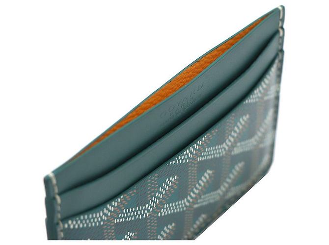 Goyard SAINT SULPICE Kartenetui Grün - Ansicht 7