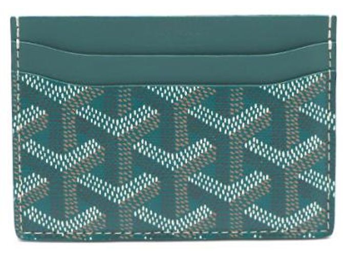 Goyard SAINT SULPICE Kartenetui Grün - Ansicht 9