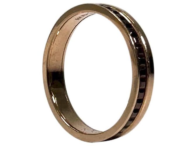 Boucheron Quattro Classic Ehering in Pink Gold Brown - Ansicht 6
