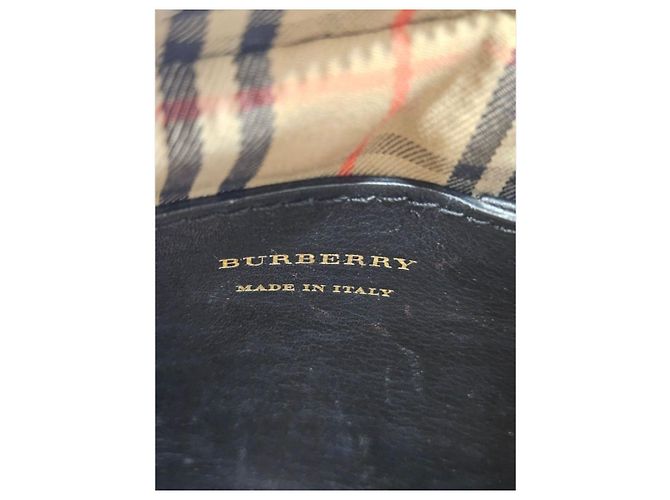 Borsa Camera Mini Link Burberry Nera in Pelle - vista 12