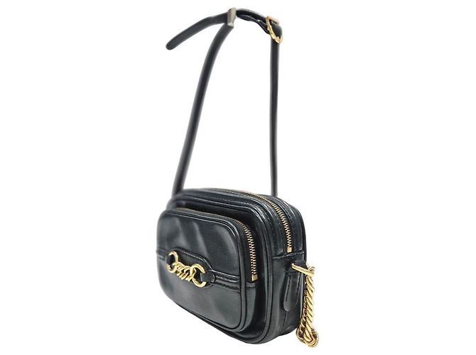 Borsa Camera Mini Link Burberry Nera in Pelle - vista 2