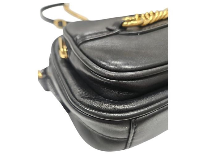Borsa Camera Mini Link Burberry Nera in Pelle - vista 6