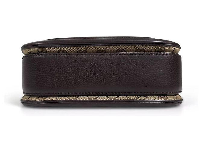 Bamboo Gucci Borsa Tote a spalla con manico in bambù e nappe in jacquard logo GG Marrone - vista 8