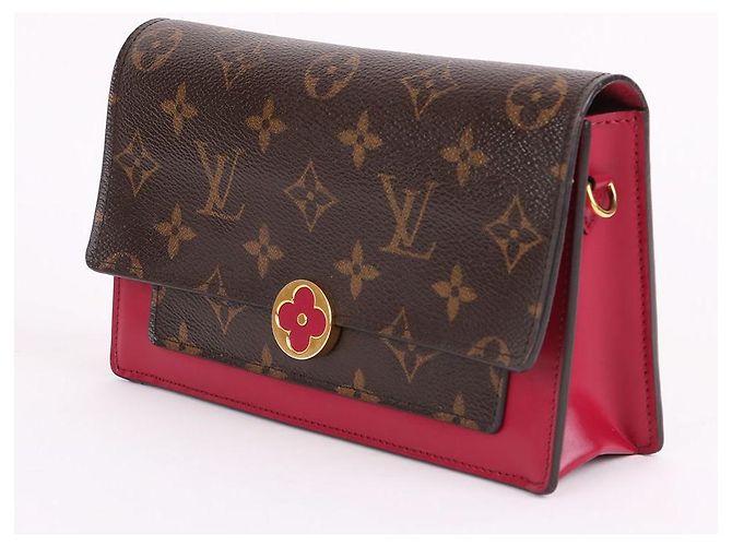 Louis Vuitton Borsa crossbody Monogram Flower Chain - vista 3