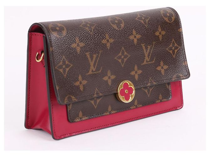Louis Vuitton Borsa crossbody Monogram Flower Chain - vista 4