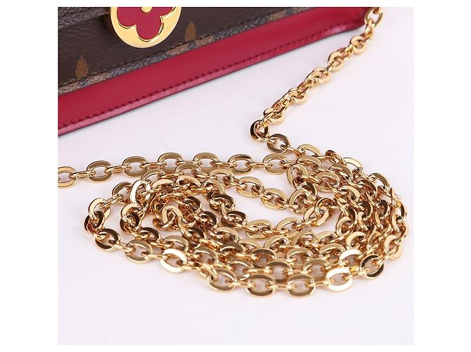 Louis Vuitton Borsa crossbody Monogram Flower Chain - vista 7