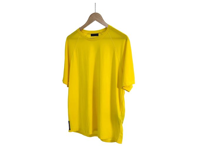 Prada Functional Short Sleeve T-shirt Yellow - view 2