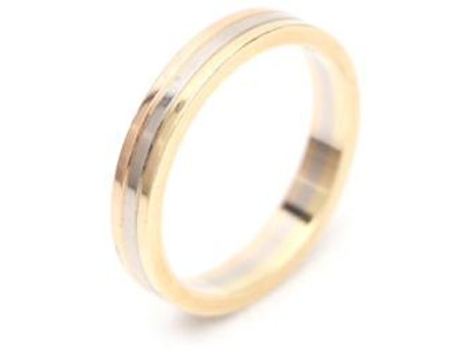 Cartier Anello in oro rosa, bianco e giallo - vista 11