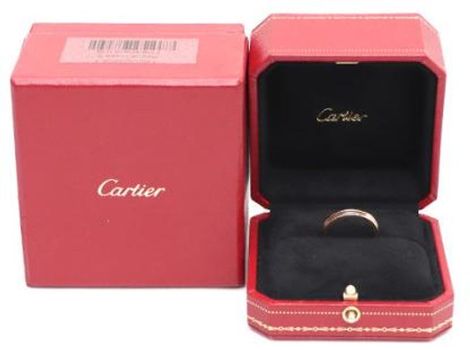Cartier Anello in oro rosa, bianco e giallo - vista 12