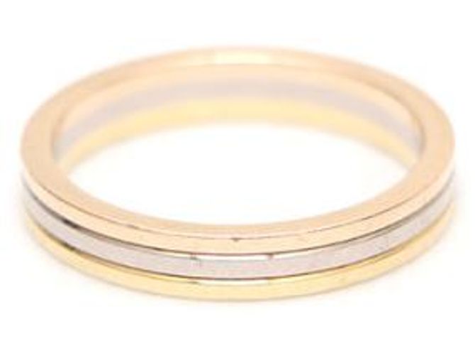 Cartier Anello in oro rosa, bianco e giallo - vista 8