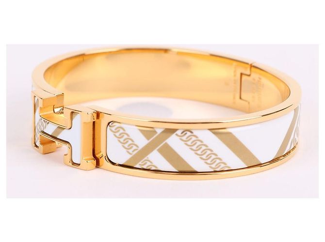 Hermès Bracciale Click PM Gold - vista 2