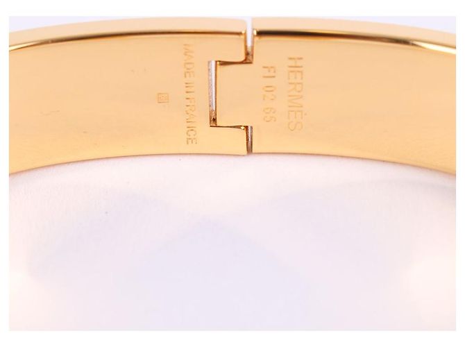 Hermès Bracciale Click PM Gold - vista 7