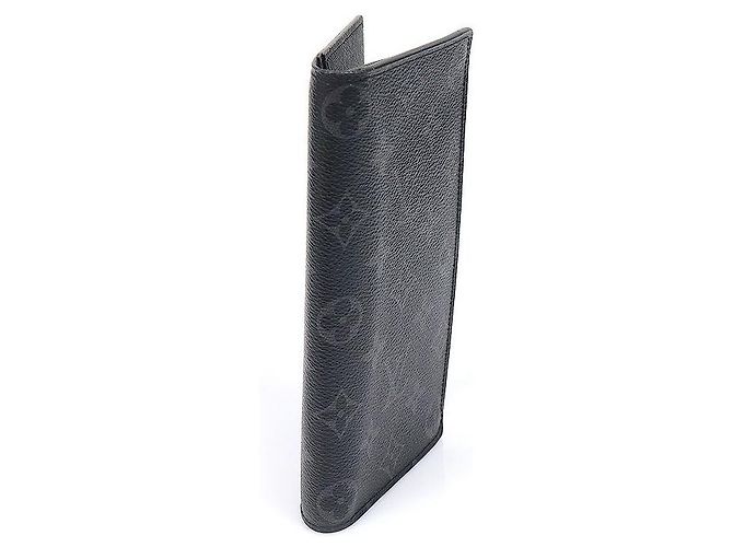 Louis Vuitton Monogram Eclipse Canvas Brazza Wallet - view 2