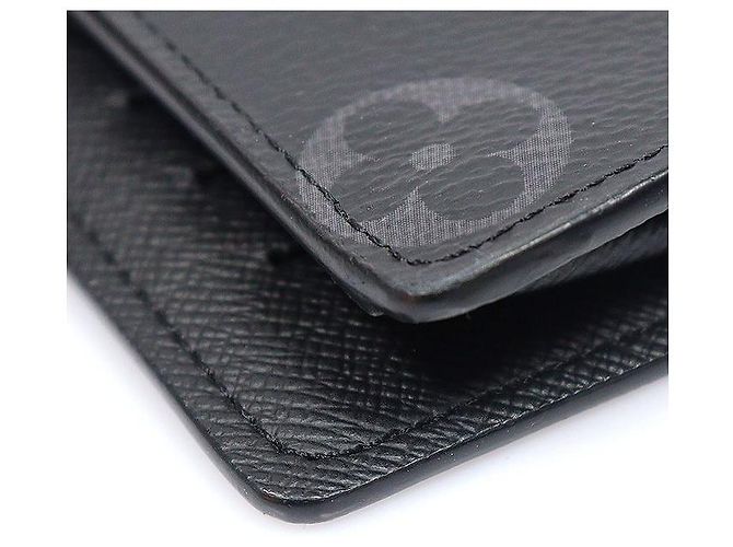 Louis Vuitton Monogram Eclipse Canvas Brazza Wallet - view 6