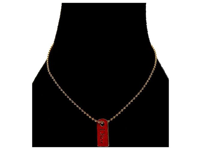 Dior Collana in oro Red Plate - vista 5