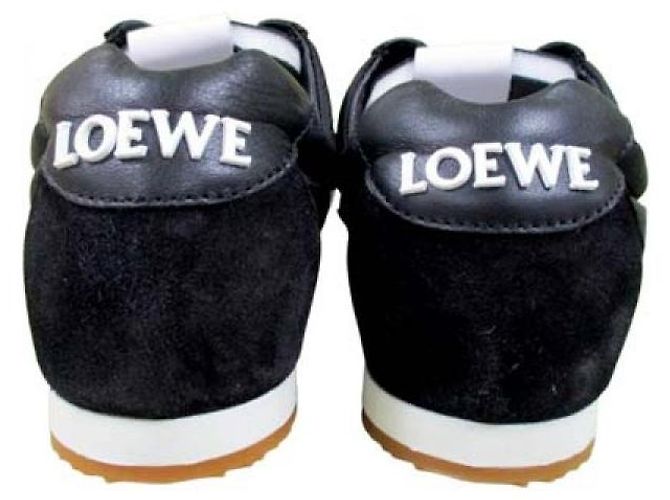 Loewe Ballet Runner in nylon e vitello - vista 6