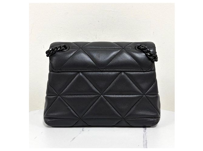 Prada Borsa a tracolla Spectrum Napa Small Chain Shoulder Bag Black - vista 4