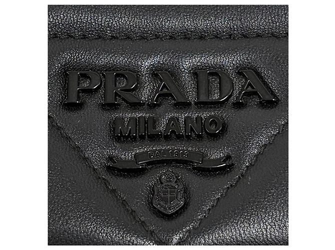 Prada Borsa a tracolla Spectrum Napa Small Chain Shoulder Bag Black - vista 6