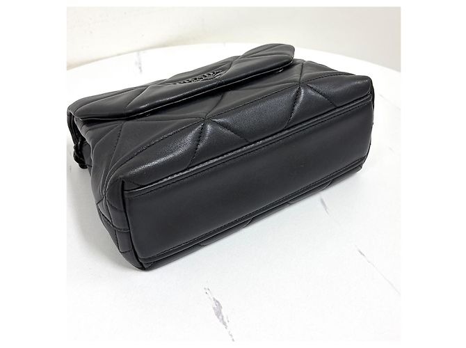 Prada Borsa a tracolla Spectrum Napa Small Chain Shoulder Bag Black - vista 9