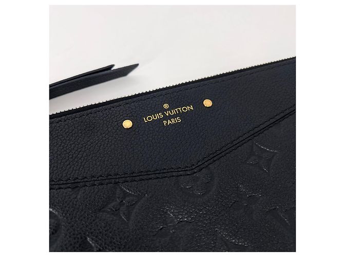 Pochette Louis Vuitton Monogram Nera in Pelle - vista 5