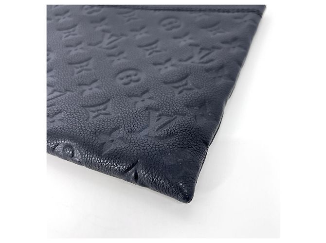 Pochette Louis Vuitton Monogram Nera in Pelle - vista 8