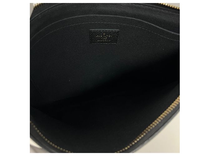 Pochette Louis Vuitton Monogram Nera in Pelle - vista 9