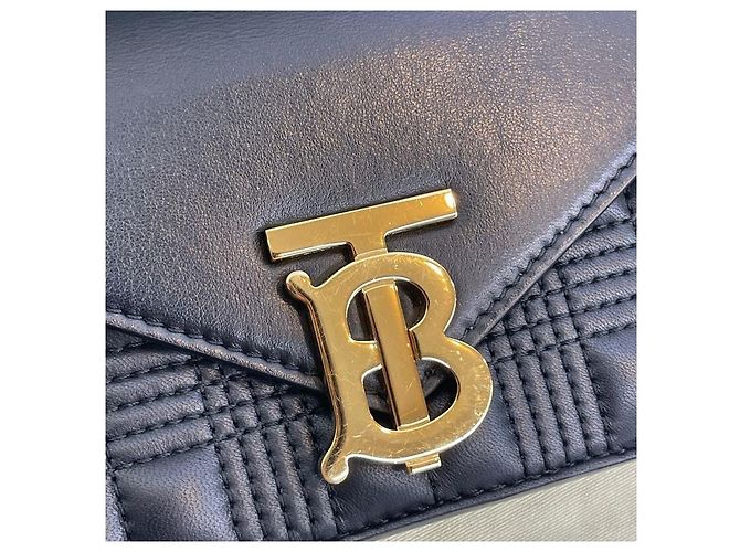 Burberry Borsetta da cintura trapuntata nera - vista 4