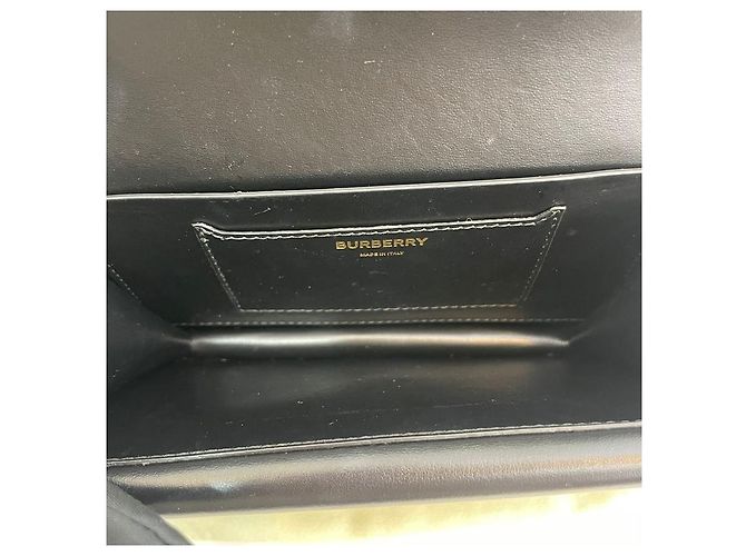 Burberry Borsetta da cintura trapuntata nera - vista 5