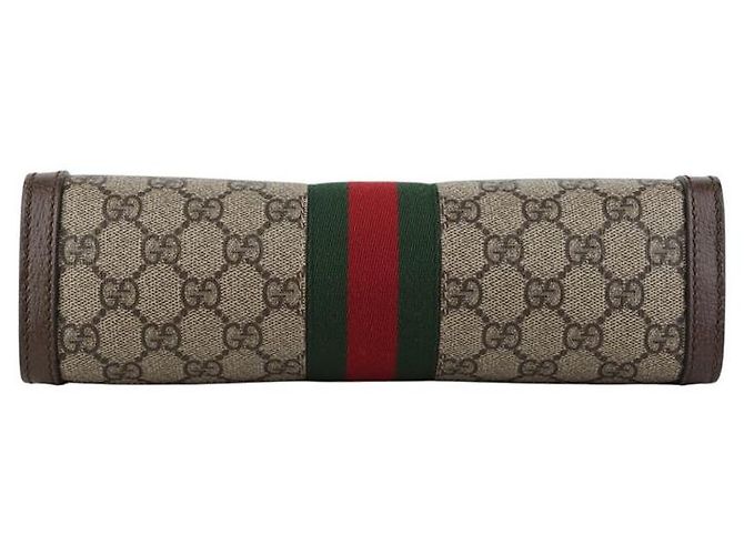 Gucci Borsa a tracolla Ophidia Chain GG Supreme - vista 6