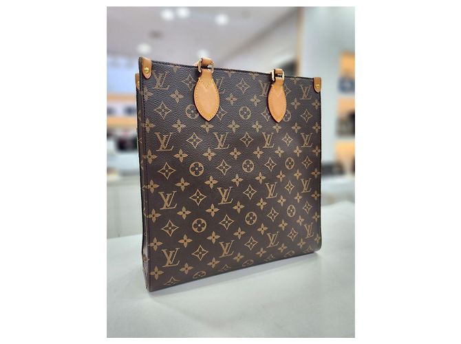 Louis Vuitton Borsa a tracolla Monogram Sac Plat PM - vista 4