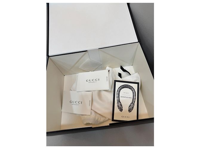 Gucci Borsa a tracolla Dionysus in camoscio - vista 7