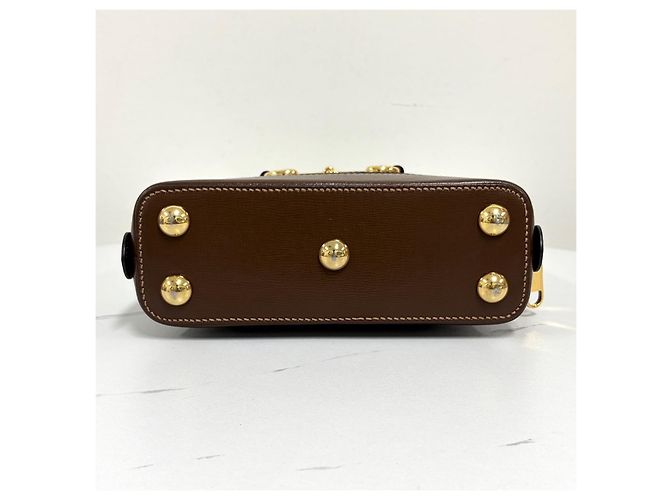 Gucci Borsa Tote Mini con Morso e Manico Superiore, Borsa a Tracolla - vista 10