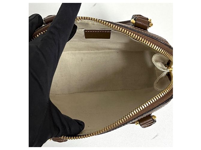 Gucci Borsa Tote Mini con Morso e Manico Superiore, Borsa a Tracolla - vista 14