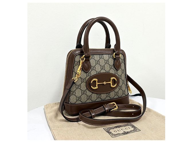 Gucci Borsa Tote Mini con Morso e Manico Superiore, Borsa a Tracolla - vista 3