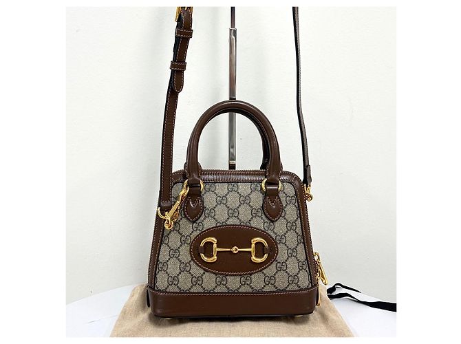 Gucci Borsa Tote Mini con Morso e Manico Superiore, Borsa a Tracolla - vista 4