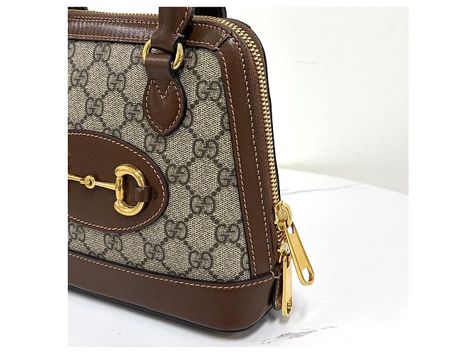 Gucci Borsa Tote Mini con Morso e Manico Superiore, Borsa a Tracolla - vista 7