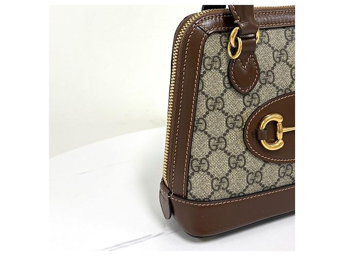 Gucci Borsa Tote Mini con Morso e Manico Superiore, Borsa a Tracolla - vista 8