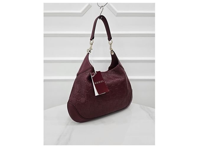 Gucci Borsa a spalla in pelle Monogram Anckora - vista 2