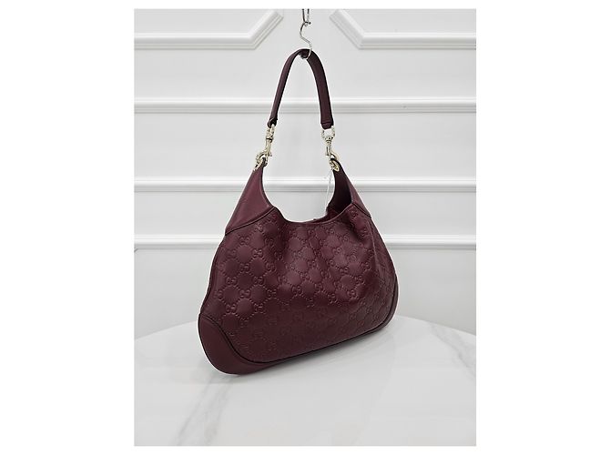 Gucci Borsa a spalla in pelle Monogram Anckora - vista 3