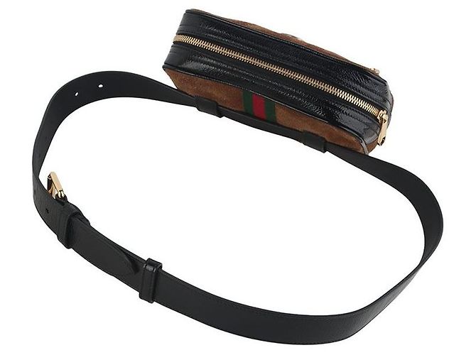 Gucci Ophidia Gürteltasche aus Wildleder - Ansicht 4