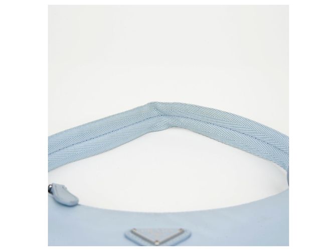 Prada Borsa Hobo Re-Edition Re-Nylon Sky - vista 16