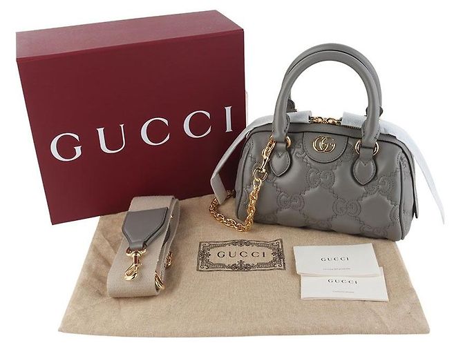 Gucci Mini borsa a tracolla GG Matelassé in pelle - vista 8