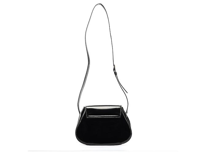 Prada Borsa a tracolla Sport 1995 in pelle Spazzolato nera - vista 3