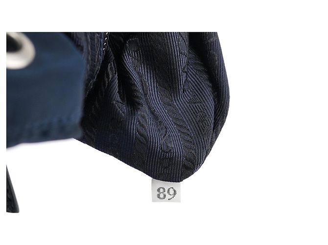 Prada Zaino B2811F Navy Tessuto Vela - vista 14