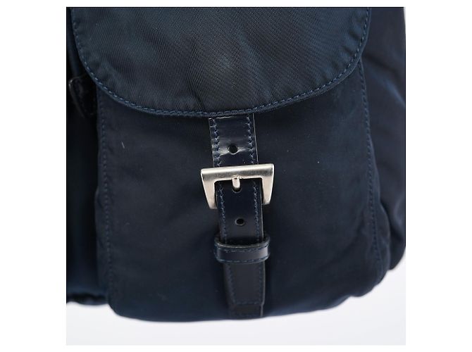 Prada Zaino B2811F Navy Tessuto Vela - vista 8